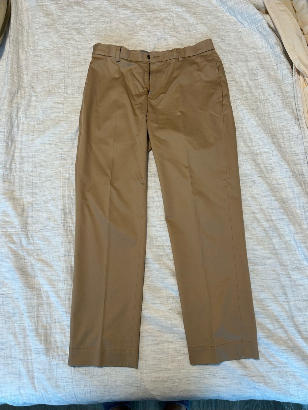 Brooks Brothers Brown Straight-Leg Chino Pants
